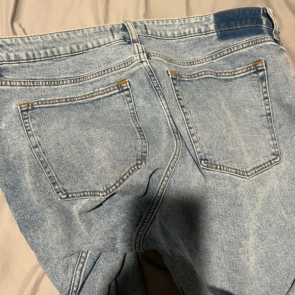 NWT Abercrombie and fitch curve love the skinny high rise‎ jeans 34 - Image 11