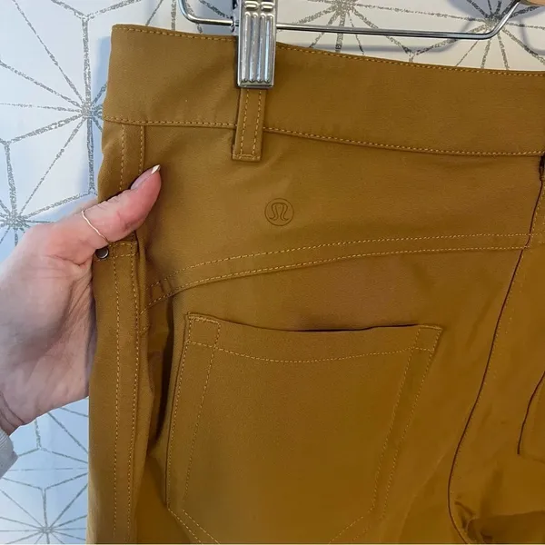 Lululemon City Sleek 5 Pocket 7/8 Pant Spiced Bronze - Image 7