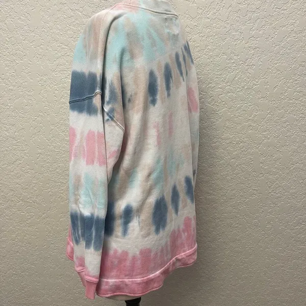 American Eagle Oversized Fleece Crew Neck Sweatshirt - Image 4