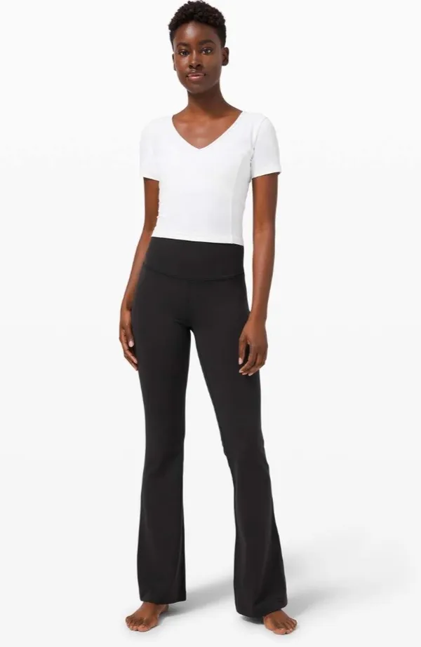 Lululemon Groove Pant Flare Super High-Rise *Nulu Black 4 - Image 6