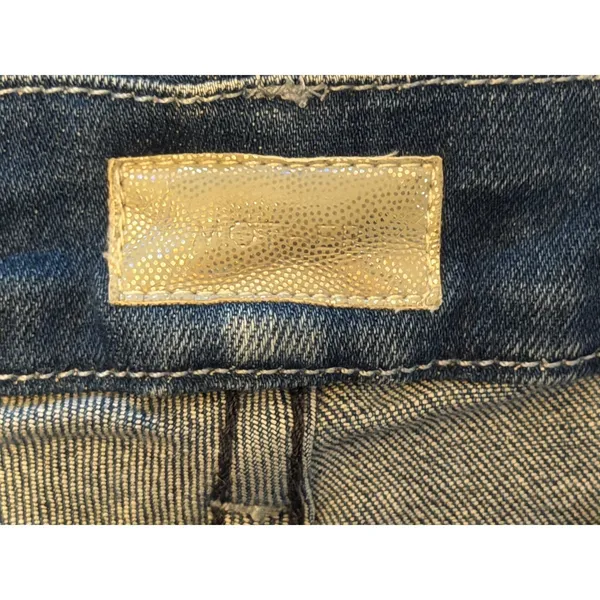 Mother The Looker Hillbilly Heart Skinny Jeans Low Rise Fray Hem‎ USA Size 26 - Image 12