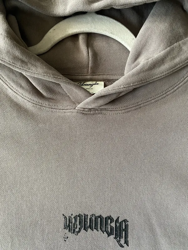 YoungLA Hoodie Tan - Image 5