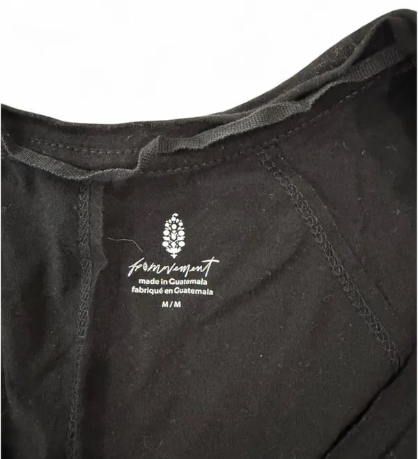 Free People Movement Black Sleeveless Tunic Top - Image 4