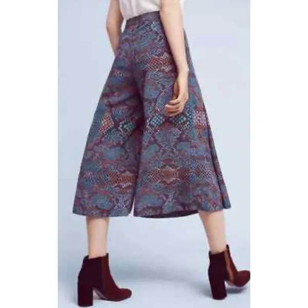 Anthropologie Women's‎ The Essential Colotte Pants Sz 2 - Image 3