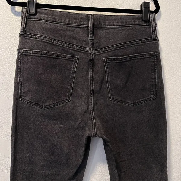 Madewell Women's Size-30 Black Wash Classic‎ Straight Leg Jeans - Image 14