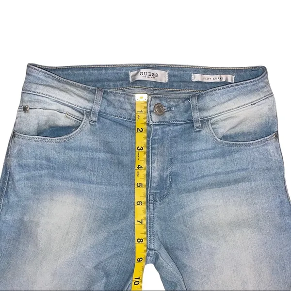 GUESS Sexy Curve Skinny Jeans Size 27 - Image 4
