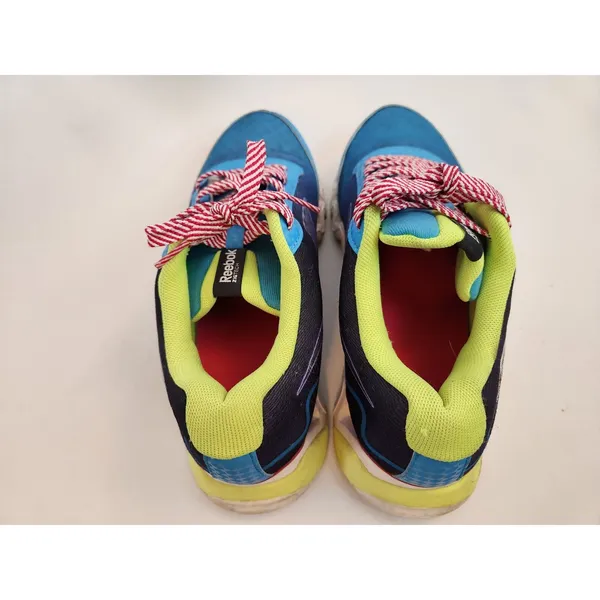 Reebok Zigtech Running Shoes‎ Lace Athletic Neon Sneakers Women Girls Retro SZ 5 - Image 8