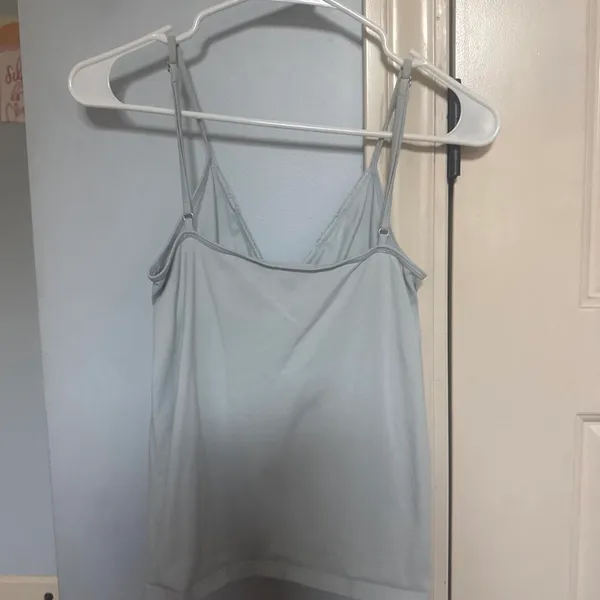 Brandy Melville Tank Top Light Blue - Image 3