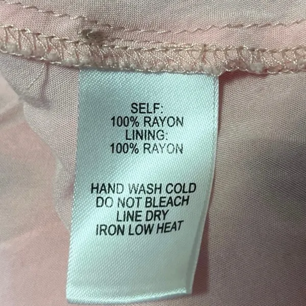 Lulus Cherished Love Pink Floral Short Sleeve Mini Fit & Flare Wrap Dress Size M - Image 5