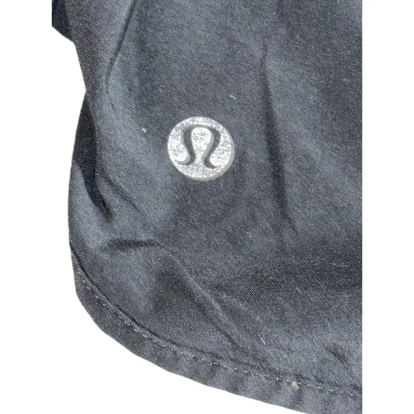 NEW Lululemon Speed Up Shorts Black High Waisted Athletic Running Shorts Size 10 - Image 8