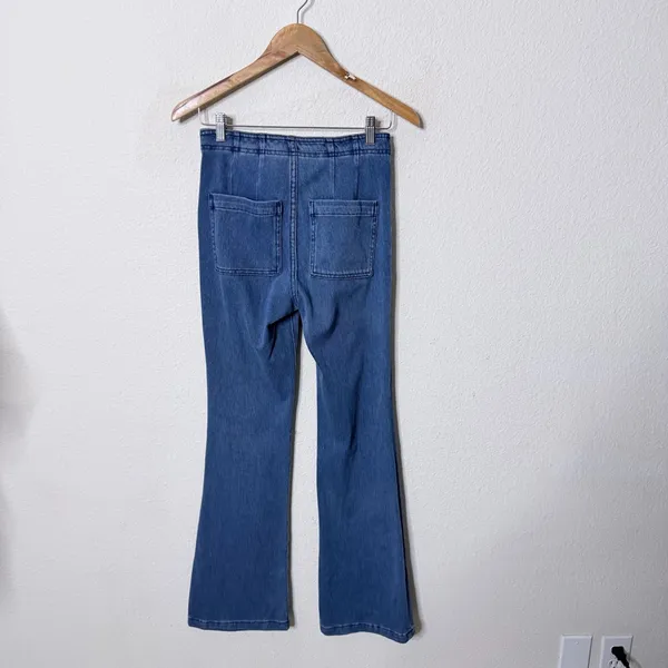 Anthropologie Pilcro High Rise‎ Flare Bootcut Trouser Jeans Womens Size 2 - Image 2