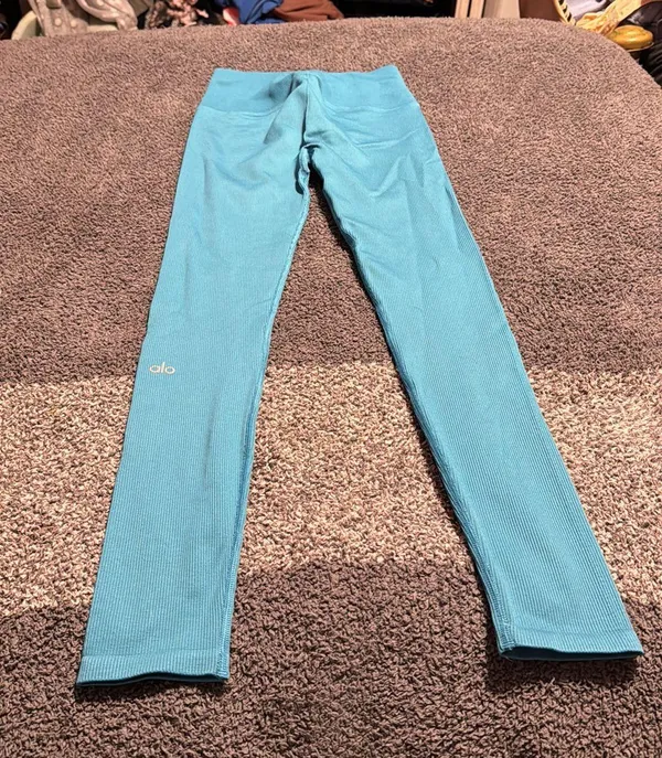 Alo Seamless High-waist Ribbed Legging - Image 5