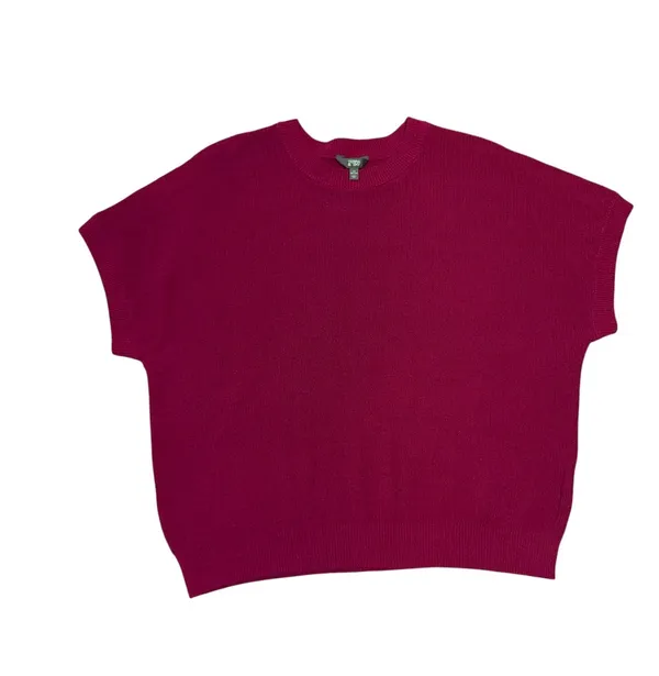 Plus crewneck sweater with short dolman sleeves - Image 6