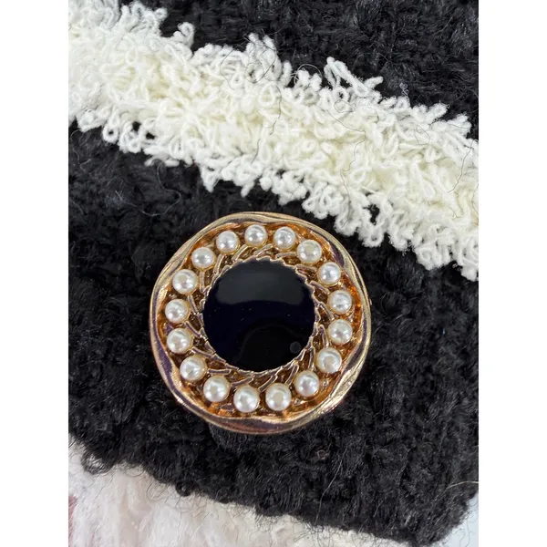 AQUA Womens Jacket‎ Bl45cle Pearl Button Cropped S - Image 4