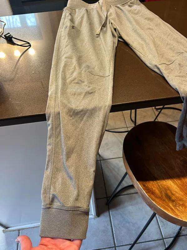 Under Armour Light Gray Performance Joggers - Image 2