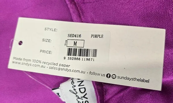 SNDYS x REVOLVE Halter Mini Dress in Purple - Image 12