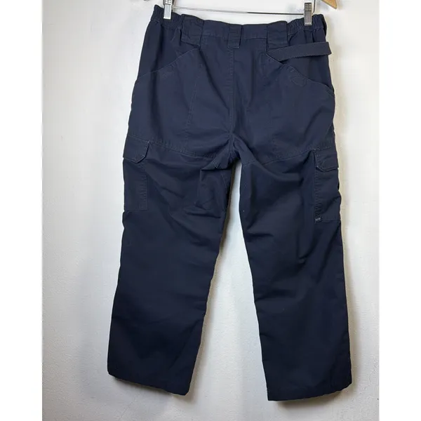 5 11 tactical Womens 12 Taclite pro ripstop navy blue pocket cargo pants - Image 6