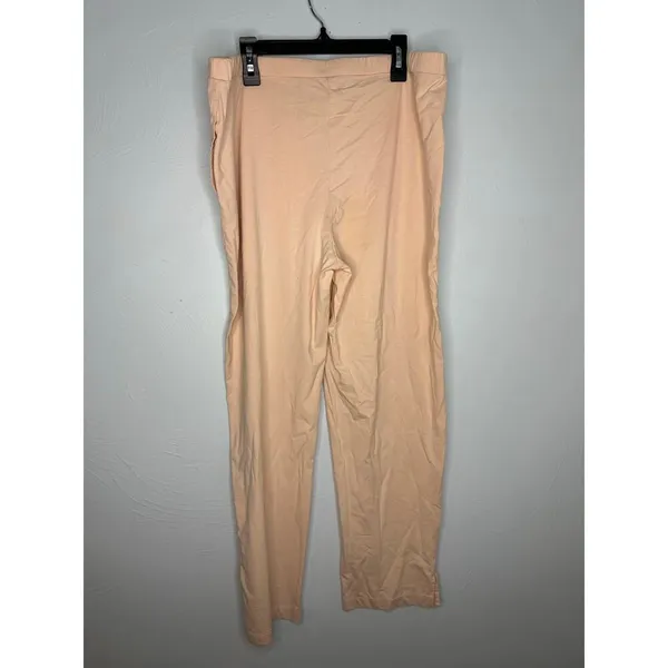 SOMA Restore Aloe Knit Pajama Set Women's Size Large Peach Pink PJS Comfort Soft - Image 7