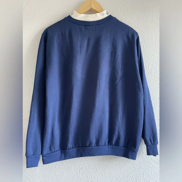 Wrangler Classic Blues Snowman Christmas Sweatshirt, Women's Size L - Image 6