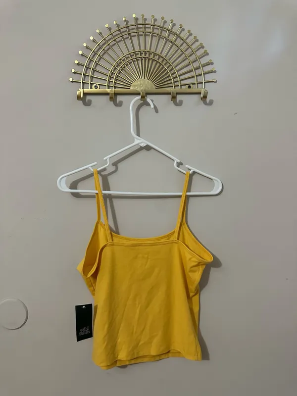 Wild Fable Sporty Season Yellow Tank Top - Image 3