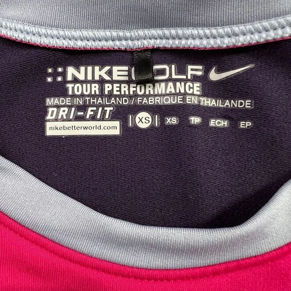 Nike Golf Tour Performance Dri-Fit‎ 2 Piece Vest Shirt Women's Tennis Pickleball - Image 5