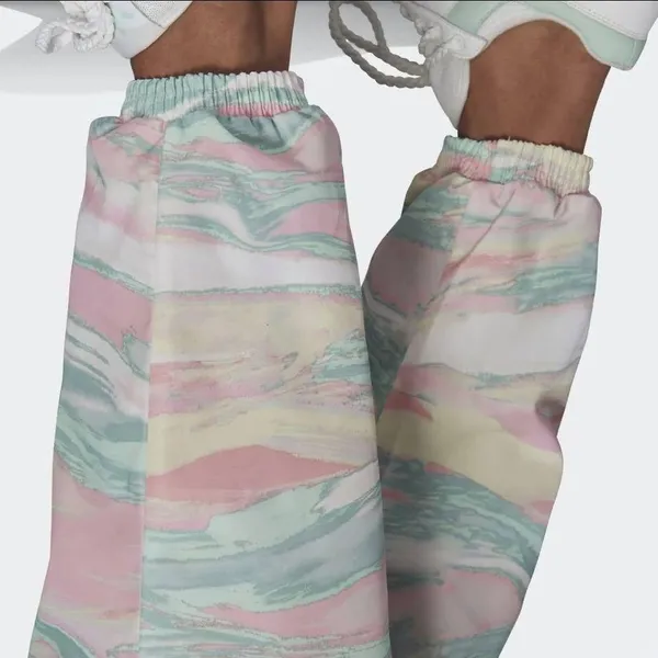 NWT adidas GT4538 Multicolor Marble Tie Dye Track Pants Joggers 2X - Image 4