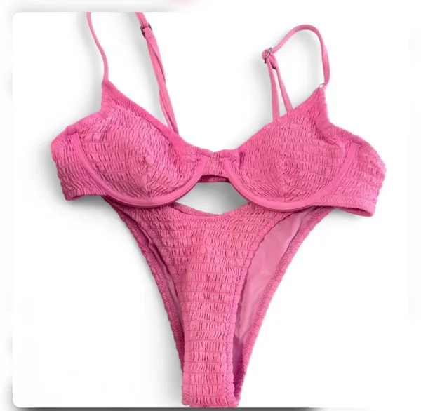 Dippin' Daisy's Bikini Set Pink - Image 2