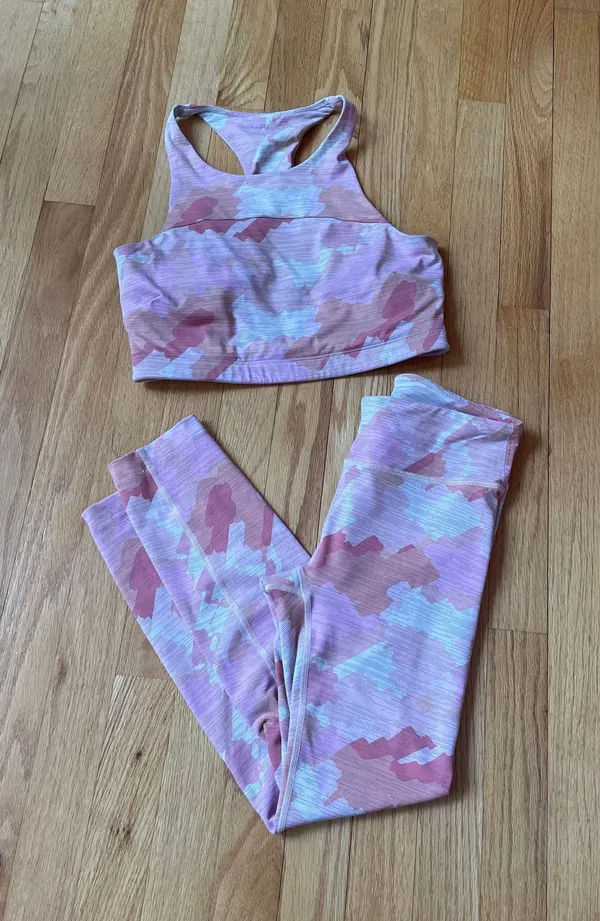 Outdoor Voices Pink Camo Set - Image 3