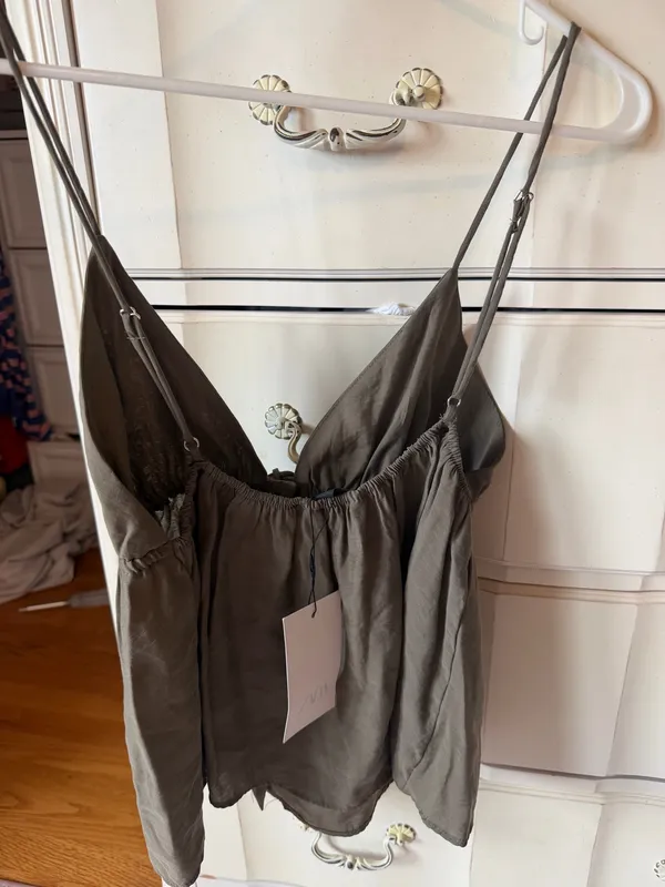 Zara flowy strappy top - Image 2