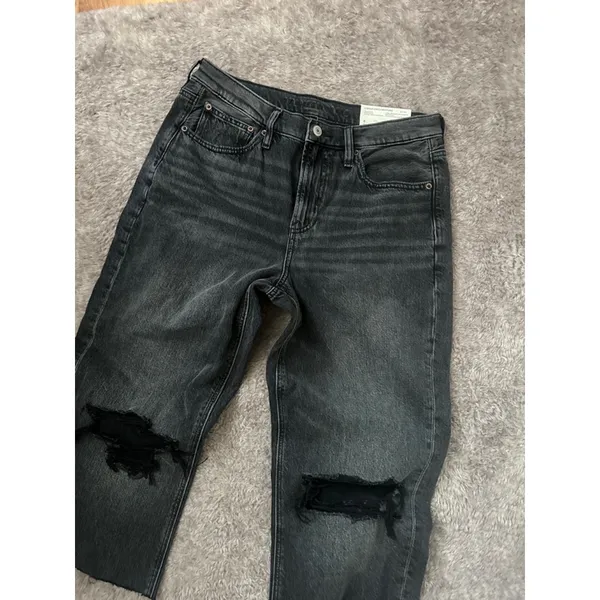 American Eagle Bootcut Jeans Black Size 8 - Image 3
