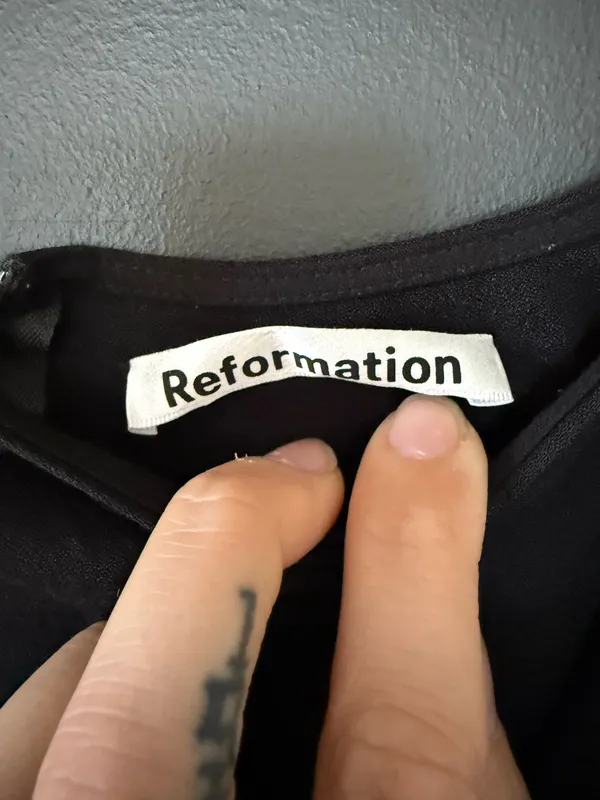 Reformation Veranda Linen Skirt - Image 3