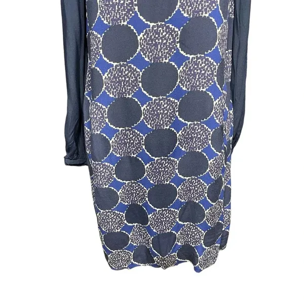 Boden Highbury‎ Peter Pan Collar Dress Navy Blue Size US 6 - Image 5