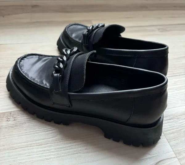 Princess Polly Loafers Black - Image 2