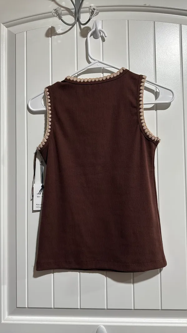 Tank top Brown Size M - Image 2