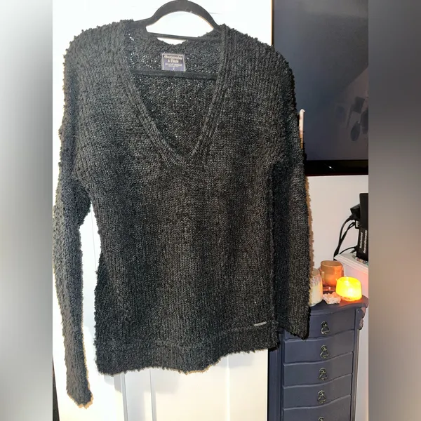 NWOT Abercrombie & Fitch Boucle Knit Pullover Sweater - Image 3