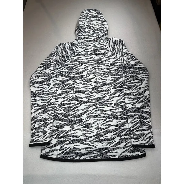 Burton Women's Crown Weatherproof Pullover Fleece Zebra Size XL NWT $95 MSRP - Image 2