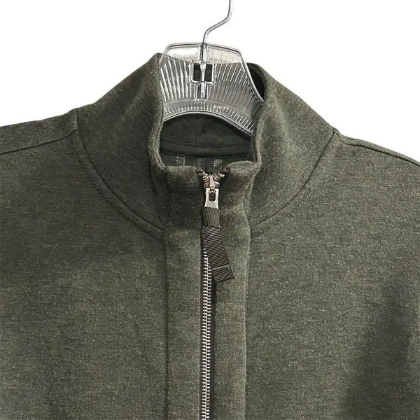 Victoria's Secret‎ Women's Green Mock Neck Full Zip Jacket Size S - Image 6