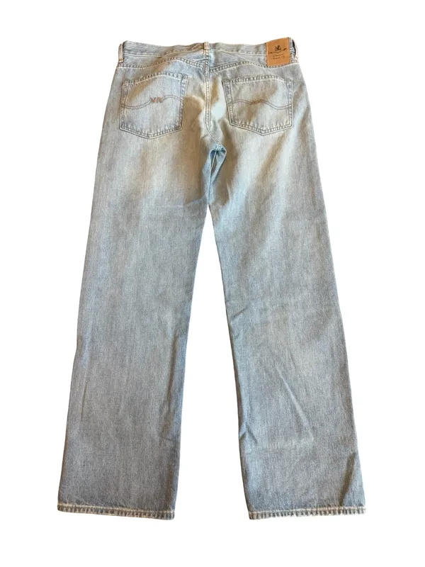 Denimist Lindsay Slim Boyfriend Jeans Light Wash Denim Distressed Size 31 Womens - Image 8