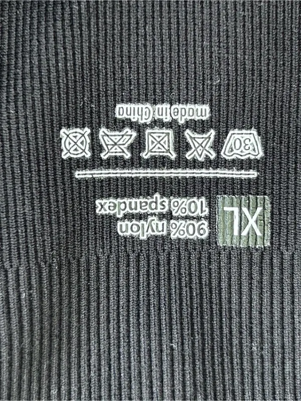 Black Butt Lifting Athletic Shorts Size XL - Image 3