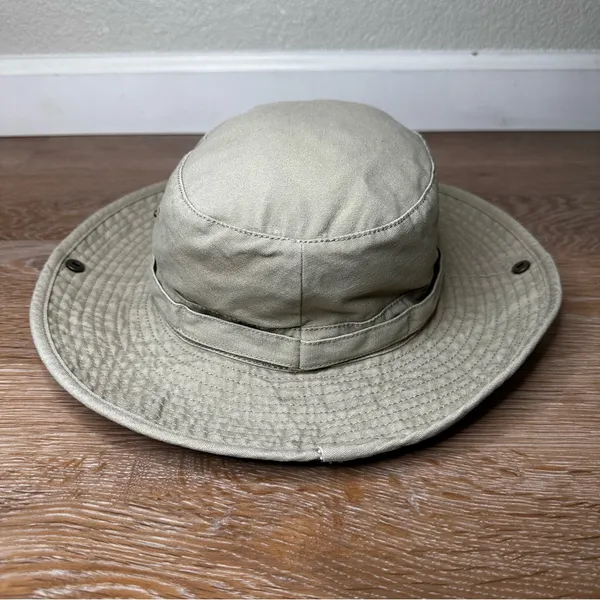 Free Authority Outdoor Women's Tan Wide Brim UV Protection Sun Hat, Size S/M - Image 5