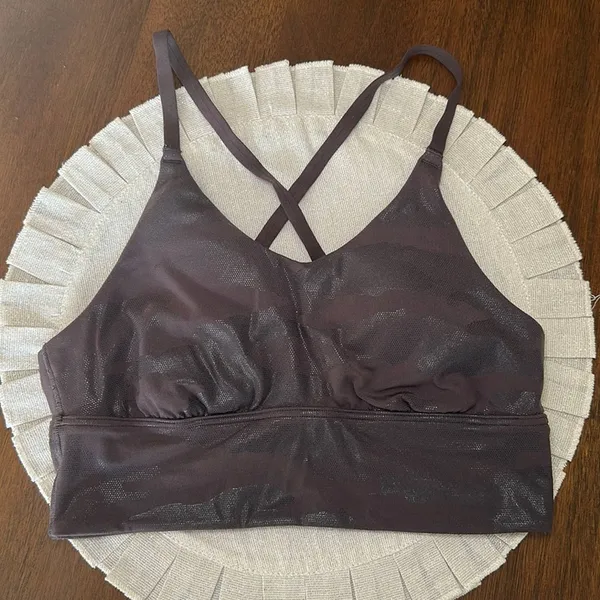 Offline By Aerie Real Me Strappy Back Sports Bra Small‎ Medium Support Stretch - Image 3