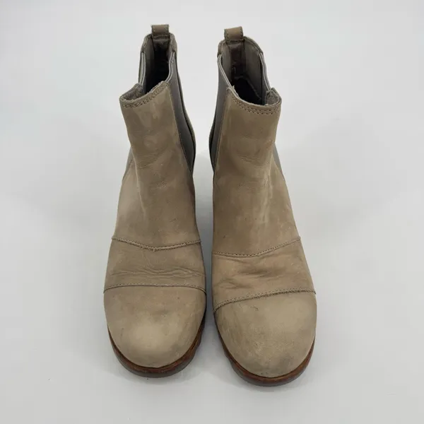 Sorel NL2805 Lea Wedge Chelsea Leather Waterproof Boots Size‎ 8 - Image 3