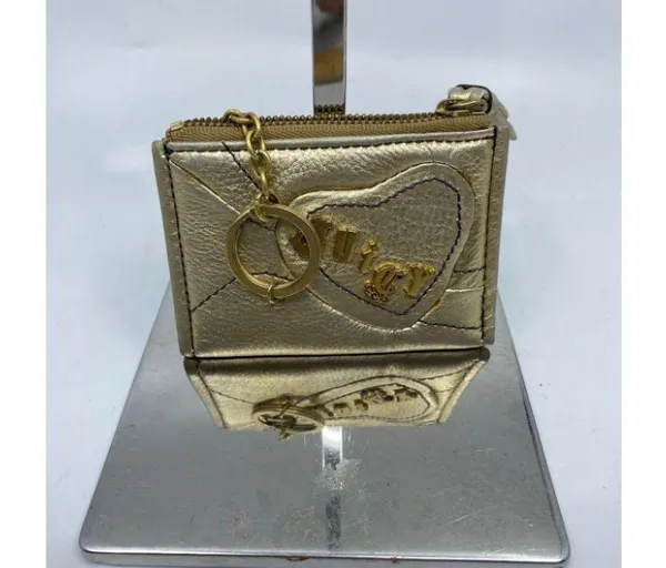 Juicy Couture Women's Gold Cosmetic Bag - Image 2