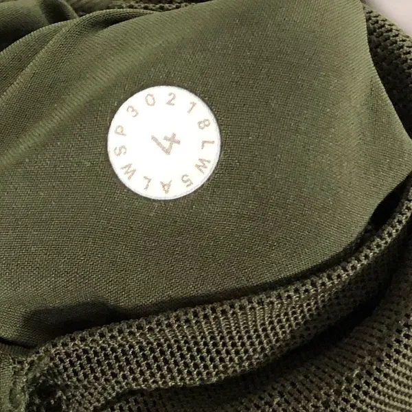 Lululemon On‎ The Fly Dark Olive Straight Leg Athletic Pants 4 - Image 6