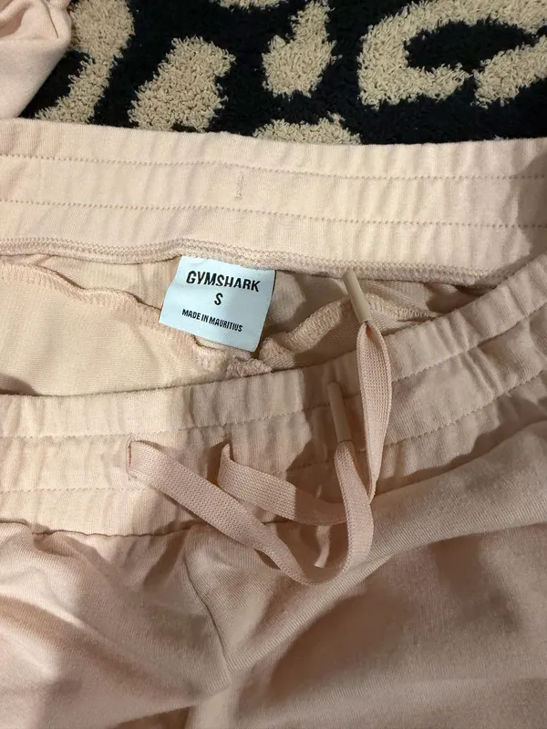 Pink Gymshark Joggers Light Training Small - Image 3
