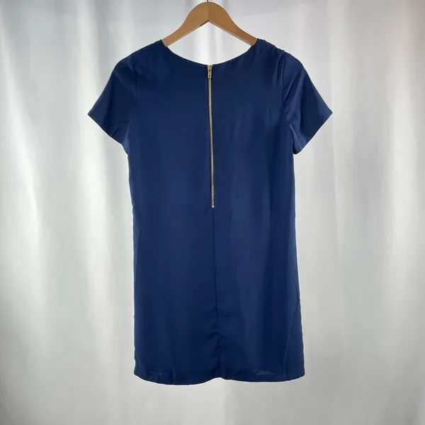 Lulus Shift and‎ Shout Shift Dress in Navy Blue Size Small - Image 6