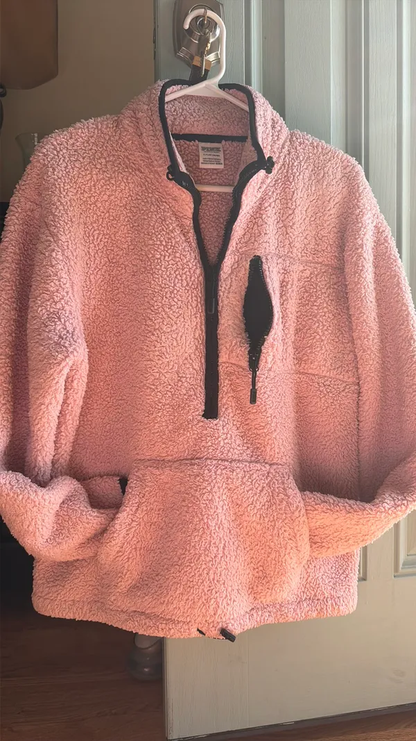PINK Sherpa Half-Zip Victoria's Secret - Image 6