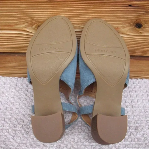NWOB Franco Sarto Harlet Suede Block Heel Sandal - Image 8