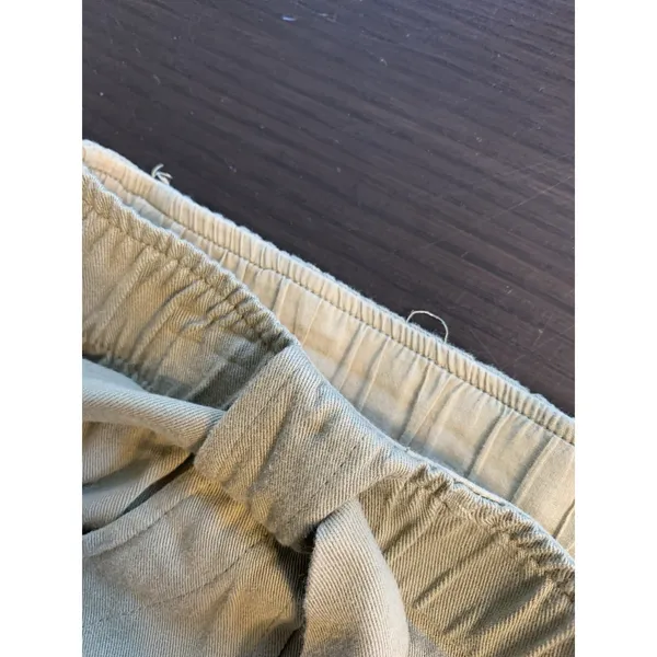 Anthropologie Dolan Left Coast‎ Pants Womens Medium Green Ankle Flowy Soft Comfy - Image 10