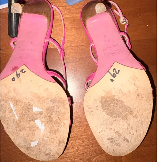 Vintage Coach Pink Heels  - Image 4